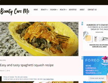 Tablet Screenshot of beautycareme.com